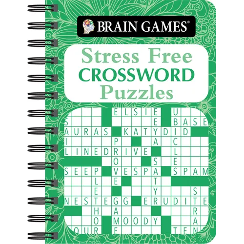 Brain Games - To Go - Stress Free: Crossword Puzzles - Spiral
