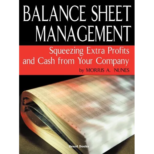 Balance Sheet Management - Paperback