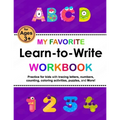 My Favorite Learn-to-Write Workbook: Trace Letters: Alphabet Handwriting, numbers Practice workbook with Sight words for Pre K, Kindergarten and Kids - Paperback