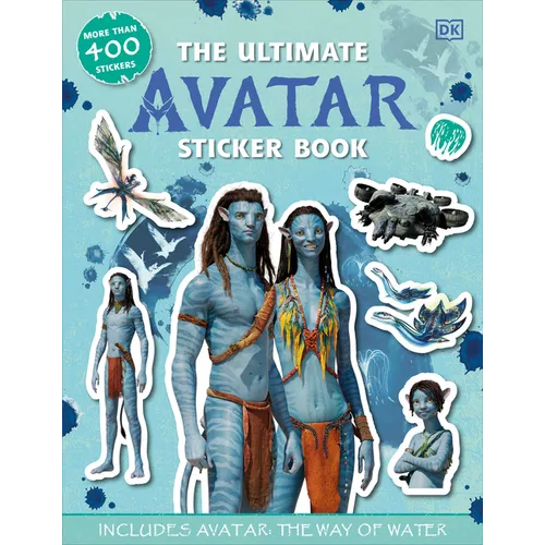 The Ultimate Avatar Sticker Book: Includes Avatar the Way of Water - Paperback