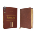 Nkjv, Thompson Chain-Reference Bible, Leathersoft, Brown, Red Letter, Comfort Print - Imitation Leather