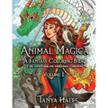 Animal Magica: A Fantasy Coloring Book of Epic Adventurers and Their Animal Companions, Volume 1 - Paperback