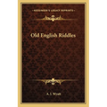 Old English Riddles - Paperback