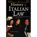 A History of Italian Law: Volume II - Paperback