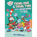 Dr. Seuss Graphic Novel: Thing One and Thing Two Have Homework to Do: A Cat in the Hat Story - Hardcover