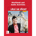 Asi Se Dice! Level 2, Workbook and Audio Activities - Paperback