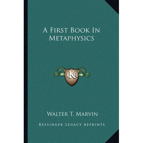 A First Book In Metaphysics - Paperback