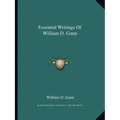 Essential Writings Of William D. Gann - Paperback