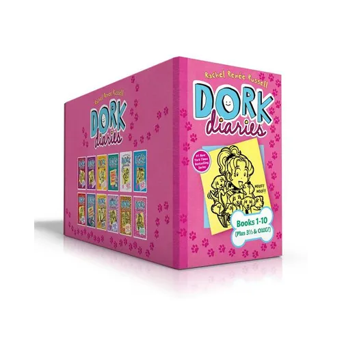 Dork Diaries Books 1-10 (Plus 3 1/2 & Omg!) (Boxed Set): Dork Diaries 1; Dork Diaries 2; Dork Diaries 3; Dork Diaries 3 1/2; Dork Diaries 4; Dork Diar - Boxed Set