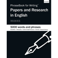 PhraseBook for Writing Papers and Research in English - Paperback