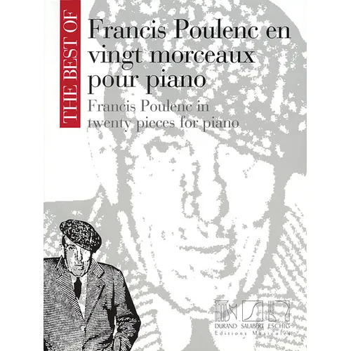 The Best of Francis Poulenc in Twenty Pieces for Piano - Paperback