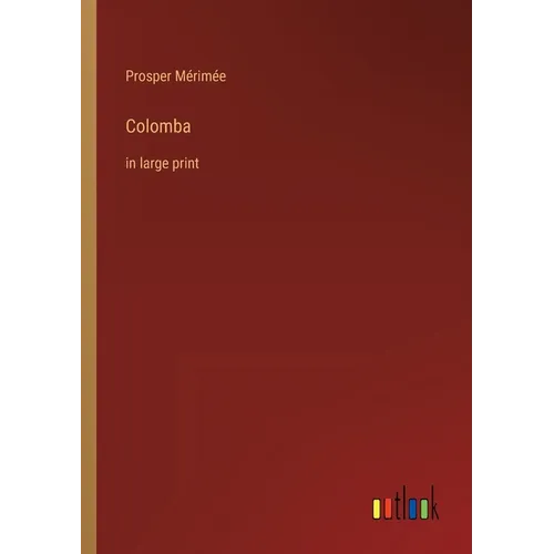 Colomba: in large print - Paperback