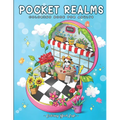 Pocket Realms: A Coloring Book for Adults Featuring Mini Worlds with Cute Characters and Tiny Items for Stress Relief and Relaxation - Paperback