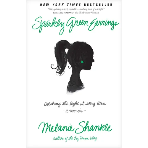Sparkly Green Earrings - Paperback