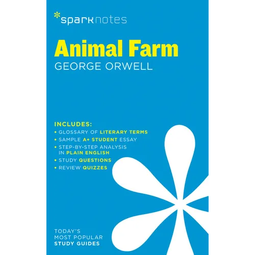 Animal Farm Sparknotes Literature Guide - Paperback