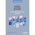 The One Year Chronological Bible the Message, Large Print Thinline Edition (Softcover) - Paperback