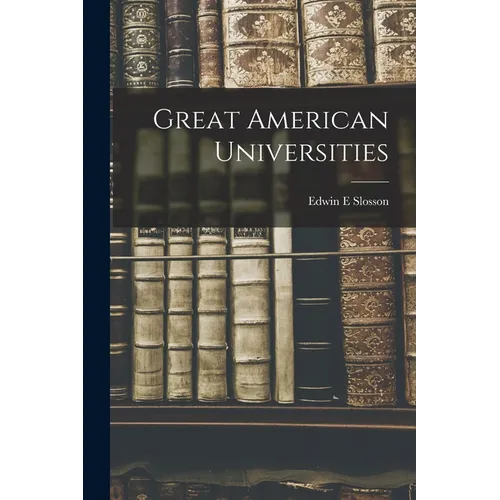 Great American Universities - Paperback