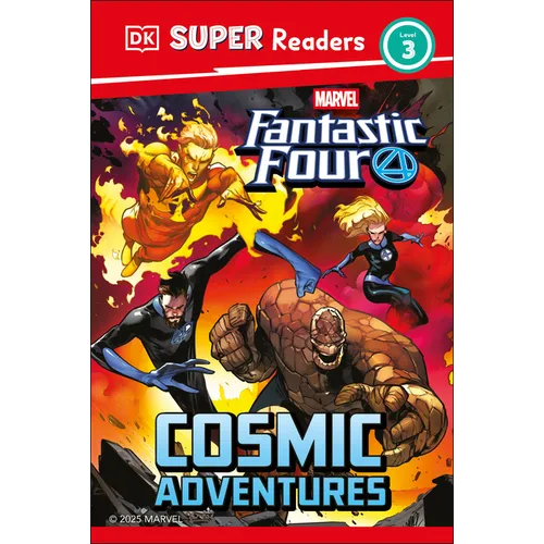 DK Super Readers Level 3 Marvel Fantastic Four Cosmic Adventures - Hardcover