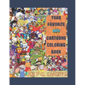 Your Favorite 90's Cartoons Coloring Book - Paperback
