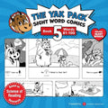 The Yak Pack: Sight Word Comics: Book 5: Comic Books to Practice Reading Dolch Sight Words (81-100) - Paperback