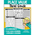 Place Value Third Grade - Paperback