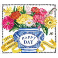 Happy Day (Uplifting Editions): A Bouquet in a Book - Hardcover