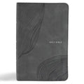 CSB Single-Column Compact Bible, Digital Study Edition, Charcoal Leathertouch - Imitation Leather