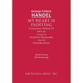 My Heart is Inditing, HWV 261: Vocal score - Paperback