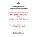 Business Models for Financial Advisors - Paperback