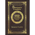 Large Print - The Autobiography of Benjamin Franklin - Grand Type Collector's Edition - Matte Hardcover with Dust Jacket - Hardcover
