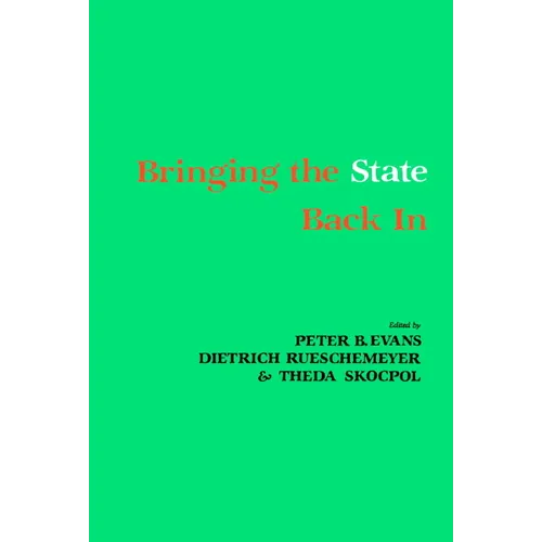 Bringing the State Back In - Paperback