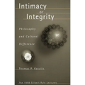 Intimacy or Integrity: Philosophy and Cultural Difference - Paperback