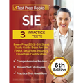 SIE Exam Prep 2022 - 2023: 3 Practice Tests and Study Guide Book for the FINRA Securities Industry Essentials Certification [6th Edition] - Paperback