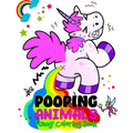Pooping Animals Funny Coloring Book: Funny Popping Animals Coloring Book for Kids and Animal lovers - Popping Animals Book Activity Book for Kids - Paperback