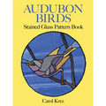 Audubon Birds Stained Glass Pattern Book - Paperback