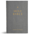 CSB Church Bible, Charcoal Hardcover - Hardcover