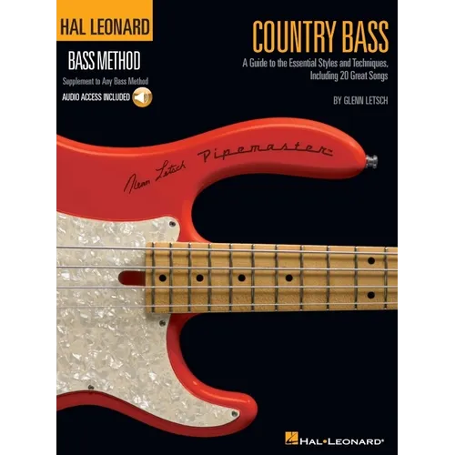 Country Bass - A Guide to the Essential Styles and Techniques Book/Online Audio [With CD] - Paperback