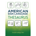 Aslii: American Sign Language Thesaurus - Paperback