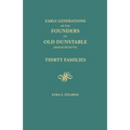 Early Generations of the Founders of Old Dunstable [Massachusetts] - Paperback