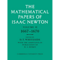 The Mathematical Papers of Isaac Newton: Volume 2, 1667-1670 - Paperback