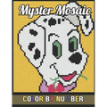 Mystery Mosaic Color By Number: New 50 Page Beautiful & Dazzling Pixel Art Coloring Book for Adults and Kids, Color Quest Challenges .. ( Large Print - Paperback