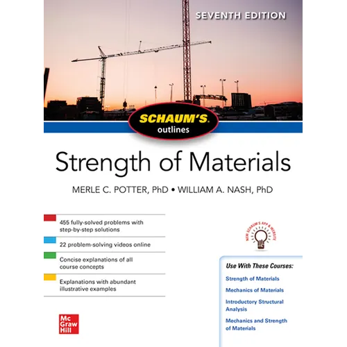 Schaum's Outline of Strength of Materials, Seventh Edition - Paperback