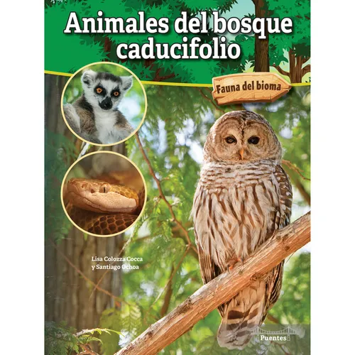Animales del Bosque Caducifolio: Deciduous Forest Animals - Paperback