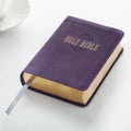 KJV Compact Large Print Lux-Leather Purple - Imitation Leather