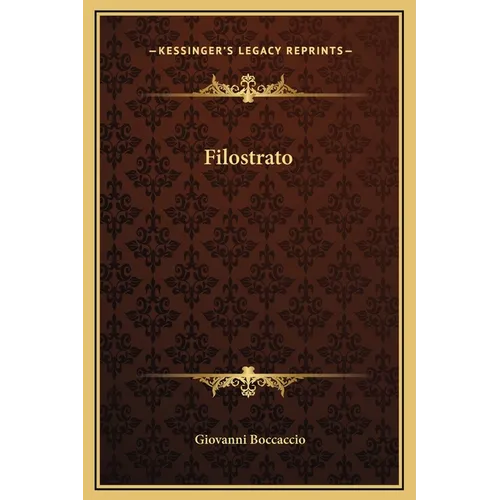 Filostrato - Hardcover
