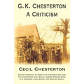 G. K. Chesterton, a Criticism - Paperback