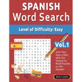 Spanish Word Search - Level of Difficulty: Easy - Vol.1 - Delta Classics - Give Your Eyes a Rest with the Easiest to Read Puzzles on the Market! - Paperback