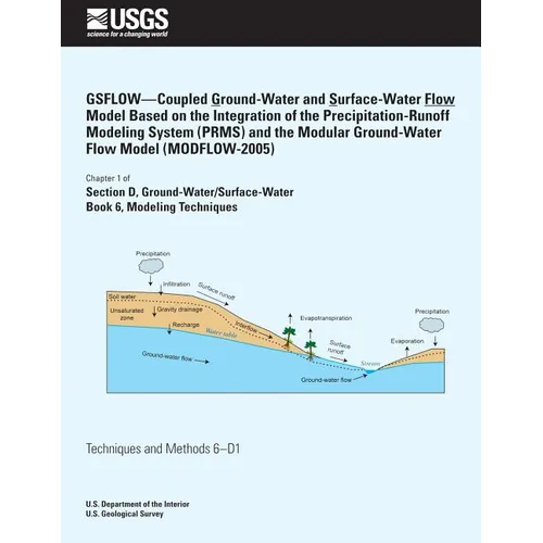 GSFLOW?Coupled Ground-Water and Surface-Water Flow Model Based on the Integration of the Precipitation-Runoff Modeling System (PRMS) and the Modular G - Paperback