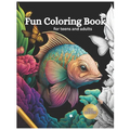 Fun Coloring book for Teens & Adults: Coloring Book For Relaxation & Fun Meditation - Paperback