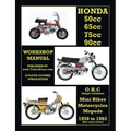 HONDA 50cc, 65cc, 70cc & 90cc OHC SINGLES 1959-1983 ALL MODELS WORKSHOP MANUAL - Paperback